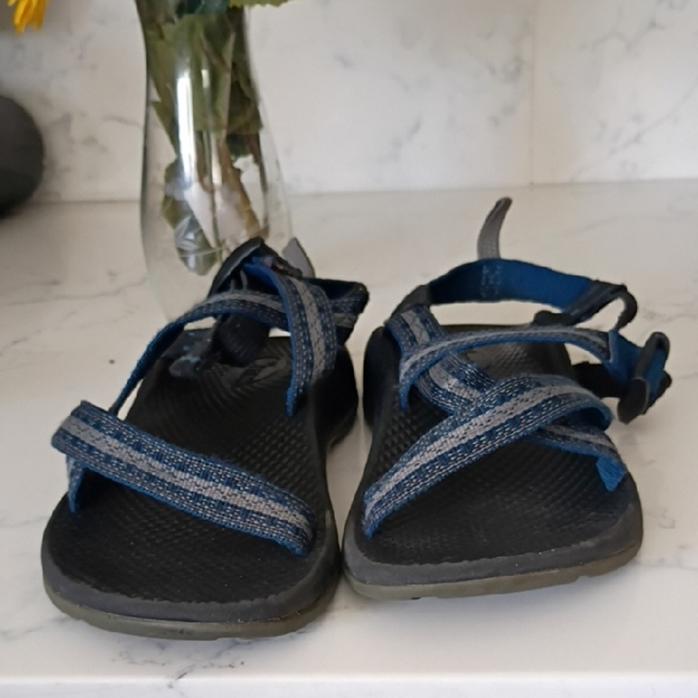 CHACO Kids Blue Strap Sandals